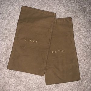 Authentic Gucci Drawstring Dustbags